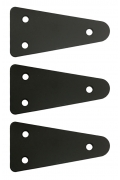 Black Hinge Bracket